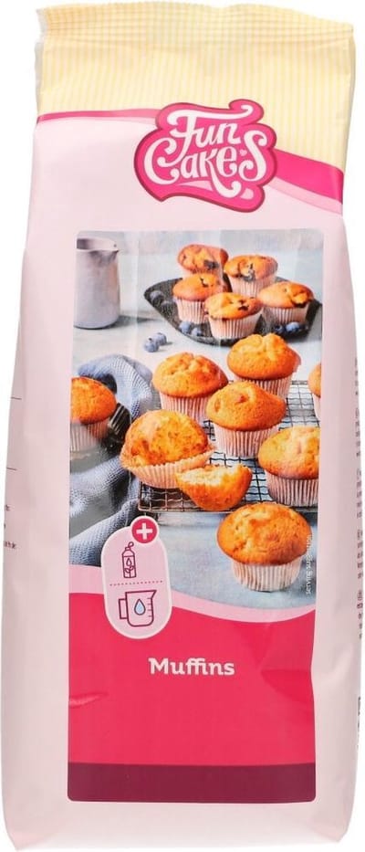 FunCakes Mix voor Muffins - 1kg - Muffin Mix - Cakemix - Bakmix