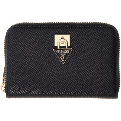 GUESS portemonnee Patsie SLG Zip Around Wallet Navy donkerblauw