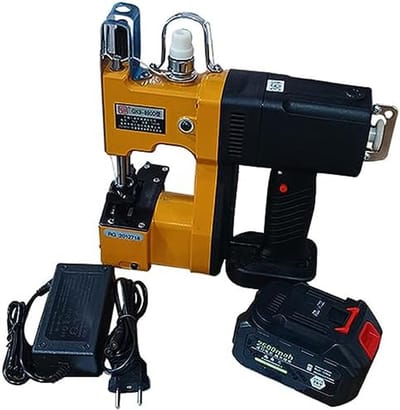 Naaimachine - Stitcher - Tassen Repareren - Draadloos en Draagbaar - Compact Formaat - Wit