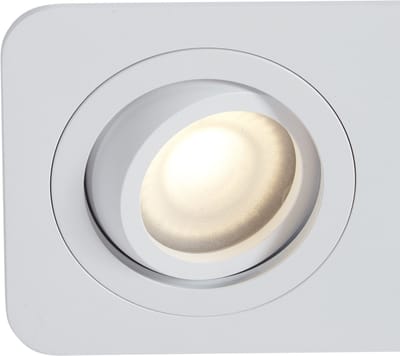 QAZQA alberto - Moderne Inbouwspot voor badkamer - 6 stuks - L 17.5 cm - Wit -