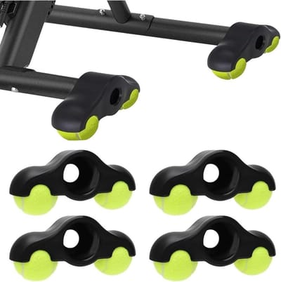 Rocker Plate Voeten voor Indoor Cycling met Tennisballen, Geschikt voor Zwift en Fietstrainers, Ideaal voor Thuis Workouts en Verbetering van Stabiliteit