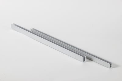 Aluminium Voorfronthouders 40 cm voor broedkooien | Duurzaam & eenvoudig - Voorfronthouders 40 cm - Zelfbouw - Kooien - Broedkooien / Kweekkooien