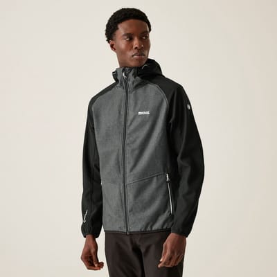 Softshell Jack Heren Waterafstotend Windbestendig Stretch Arec Iii