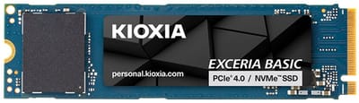 Kioxia LSF10Z001TG8 internal solid state drive 1 TB M.2 PCI Express 4.0 NVMe QLC