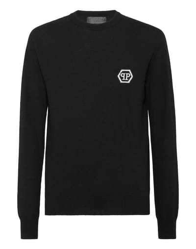 Pullover Ronde Hals Hexagon