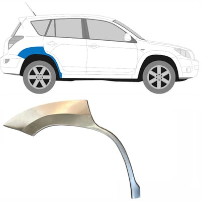 Reparatiepaneel achterspatbord voor Toyota Rav4 2006-2013 / Rechts