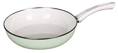 Emaille Pan 24 cm Groen - Duurzaam Koken en Makkelijk Schoonmaken