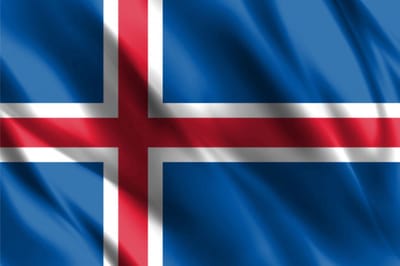 New Age Devi - IJsland Vlag - IJslandse Vlag - 90/150CM
