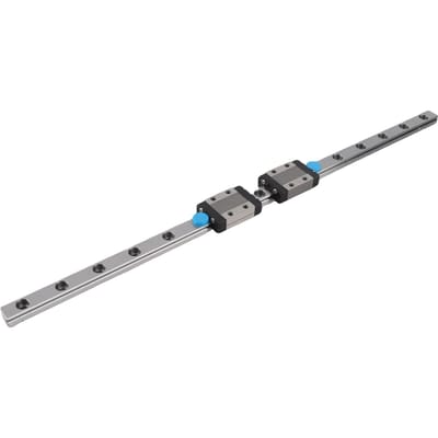 MGN9B 300mm Lineaire Geleiderail 9mm Breedte met 2 stuks MGN9B Railblok