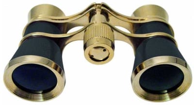 Braun Photo Technik Verrekijker Opera 3X25 Goud/Zwart
