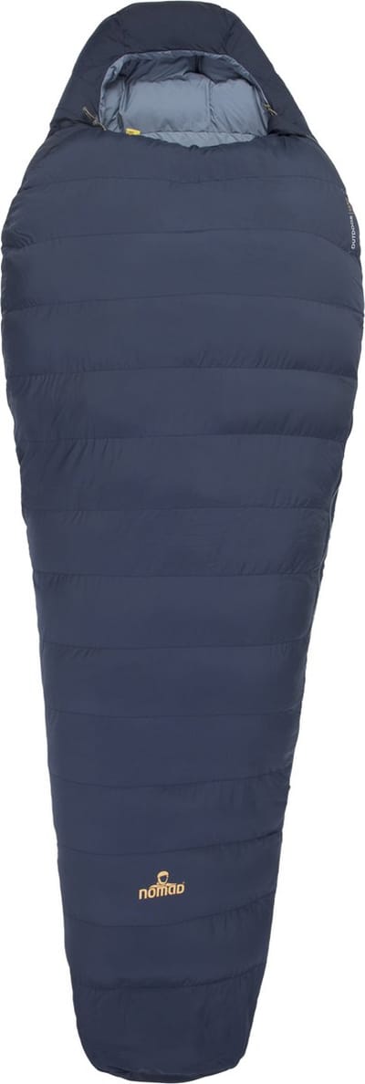 NOMAD® Inca Pro 1250 Slaapzak | 210x80cm Blauw | Lichtgewicht & Kwalitatief | Slaapzak | Incl Hoes | Gerecycled materiaal