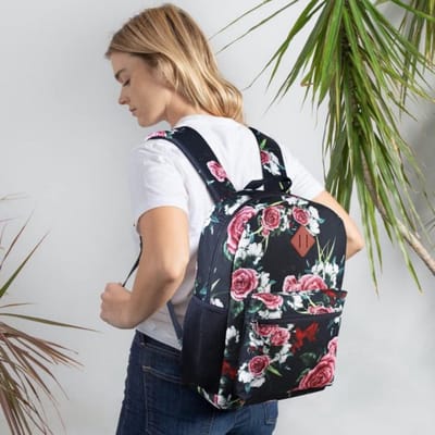 Rugzak voor dames, laptop voor meisjes, tieners, schooltas voor meisjes, schooltas voor meisjes, school, schooltas met 15,6 inch laptopvak voor universiteit, stad, reizen, studie