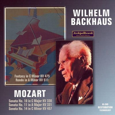 Backhaus Plays Mozart Live Salzburg 1956