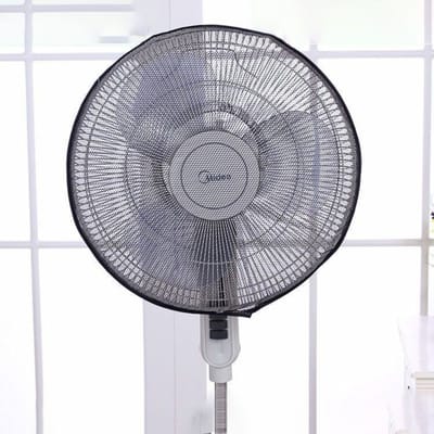 Kind Baby Anti-knelbeveiliging Elektrische Netventilator Beschermhoezen Kinderen Vingerbeschermers Ronde Ventilator Elektrische Ventilatorhoes 16/18 Inch Universeel Drawstring Style