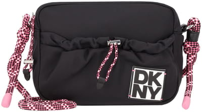 DKNY Milan Schoudertas 23 cm - Dames - black-silver