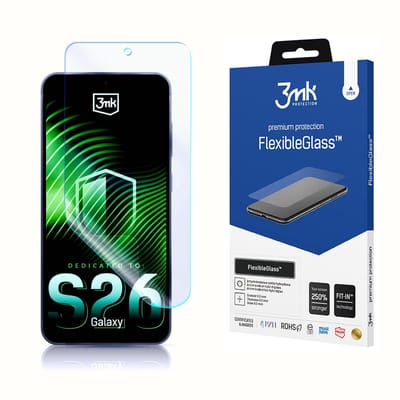 3Mk Flexibel Glas Voor Samsung Galaxy S26 Schermbescherming Met Hoge Weerstand