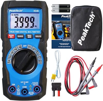 Multimeter TRMS Spanningsdetector CAT III 600V - Universeel Meetinstrument