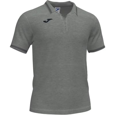 Joma Campus Iii Korte Mouw Poloshirt Grijs S Man