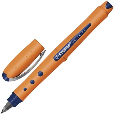 Rollerpen STABILO worker 2016/41 fijn blauw