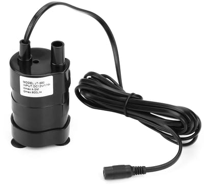 Dailygoody - Submersible waterpomp - Brushless techniek - Compact en krachtig - Zwart - 600L/h - Ideaal voor vijvers en tuinen - Duurzaam model