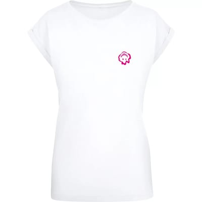 Dames-T-shirt met lange schouders Mister Tee Everything Is Nice
