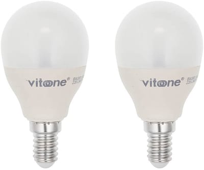 VITO LED Kogellamp G45 E14 - 5W (vervangt 40W) - 390lm - 2700K - 220-240V - Ø45mm - Energiezuinig - 2 stuks
