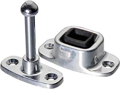 Camper Deurhouder - Aanhanger Stopper - Stabiliteit Garanderen - Hoogwaardig Rubber - 7.9 cm - Meerkleurig