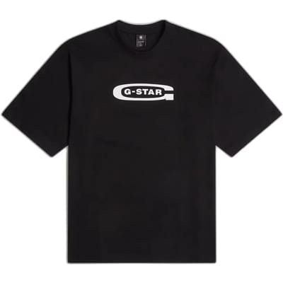 G-Star - Old skool logo boxy r t - Heren - T-shirts