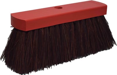 Straatbezem 50% Bahia - Rood
