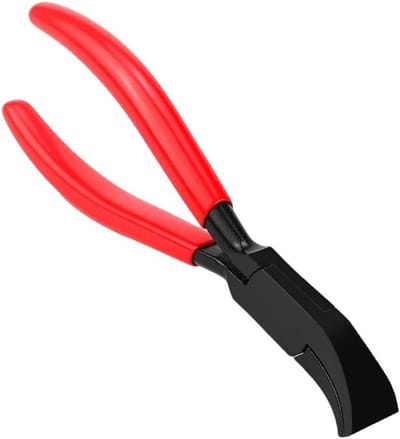 Vouwtang voor het buigen van metaal, 45 graden, met een breedte van 60 mm en een antislip handvat, ideaal voor precisiewerk en chamferen