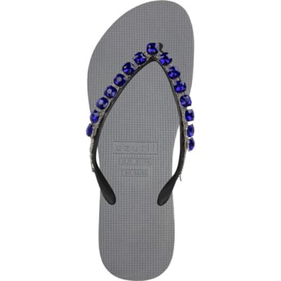 Uzurii | Teenslippers | Dames | Zilver | Maat 35/36
