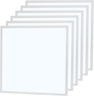 Ledvion - 6X LED Paneel - 60x60 - 36W - 6000K - UGR <22 - 100Lm/W - Inbouwarmatuur