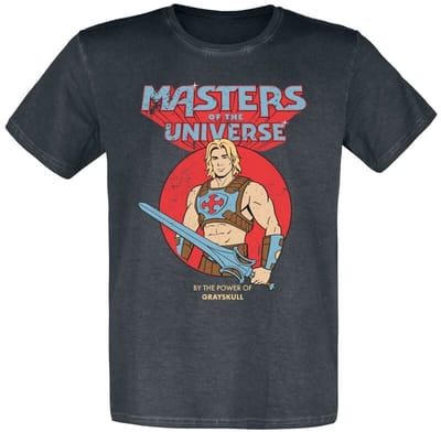 Masters Of The Universe T-shirt - He-Man - By the Power of Grayskull - S tot 3XL - voor Mannen - meerkleurig