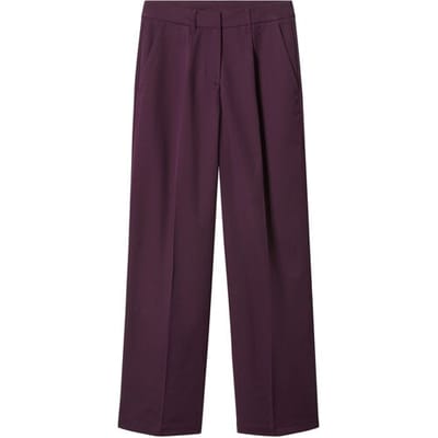 ESMARA Dames broek - Wide leg (Lila, 36)