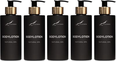 Bodylotion Natural Spa 300 ml – set van 5 stuks - Hydraterend & Verzorgend