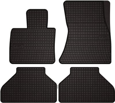 Wielganizator SolidPRO Serie - Rubberen Automatten - BMW X5 E70 - Zwart - Perfecte Pasvorm