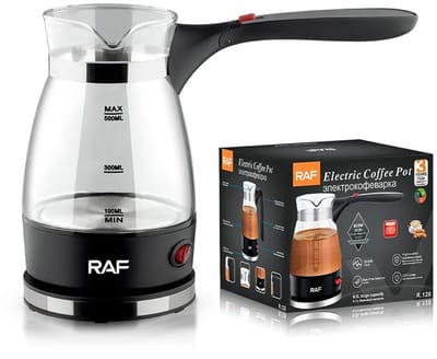 Draagbare 600W Elektrische Koffiemachine – Turkse, Italiaanse & Arabische Koffie, Multifunctioneel