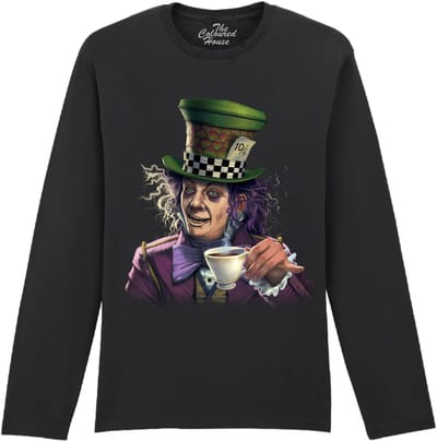 Alice in Wonderland Mad Hatter The Coloured House Longsleeve T-shirt XXL