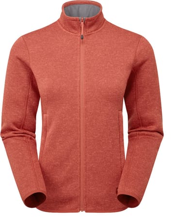 Sprayway Abhail Fleecejack - Dames Lange rits fleece - Red Earth