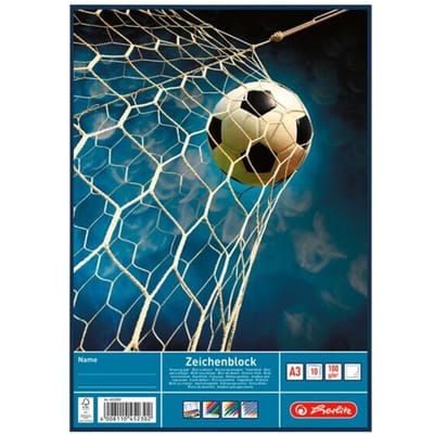 Herlitz 494419 schrijfblok & schrift A4 20 vel Meerkleurig