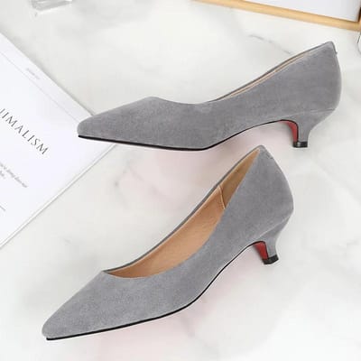 Dames Lage Kleine Hoge Hakken Schoenen Korte Gelakt Leer Pumps Grote Maat 41/42/43 Dames Werk Kantoor Schoenen Bruids Chaussures Femme 40 white