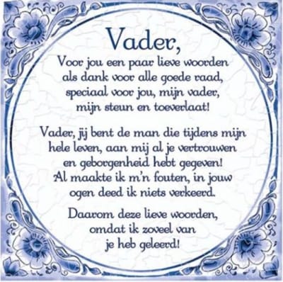 Paperdreams Tegel - Vader