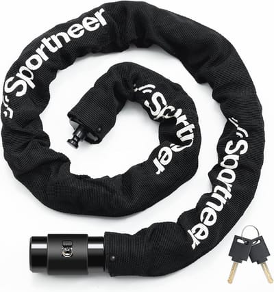 Hoge Veiligheidsketting Fietsslot 120 cm - Anti-diefstalslot van Gehard Staal voor Fietsen, Motoren en Meer