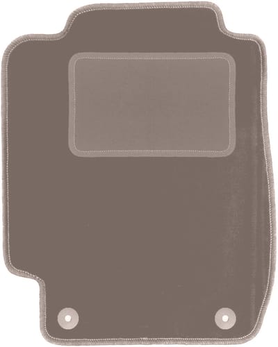 Beige bestuurdersmat voor: Toyota Corolla E10 hatchback, stationwagen, sedan (1992-1997)