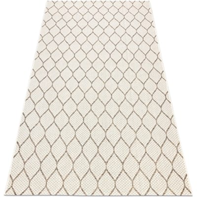 Kleden Rugsx Sisal tapijt SISAL BOHO 46211061 klaver geruite 200x290 cm