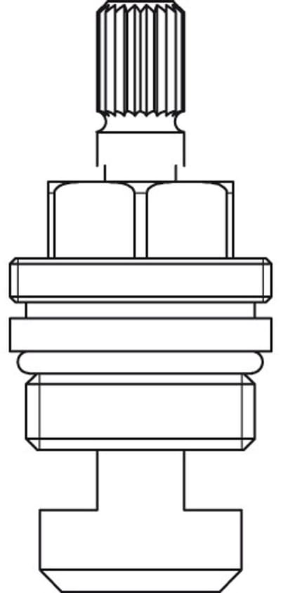 Ideal Standard JADO Keramisch bovendeel G1/2, H960136NU, links sluitend, H960136NU