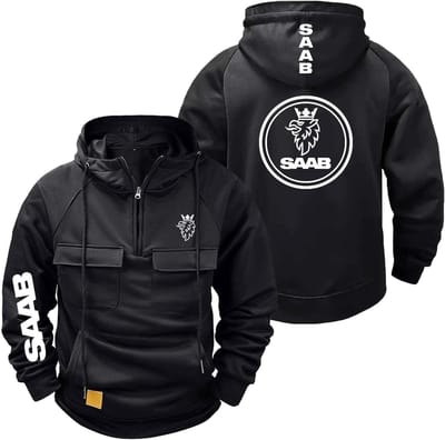 Heren Hoodie - Casual Jas - Vrije Tijd - Met Capuchon En Zakken - 40 x 25 x 15 cm