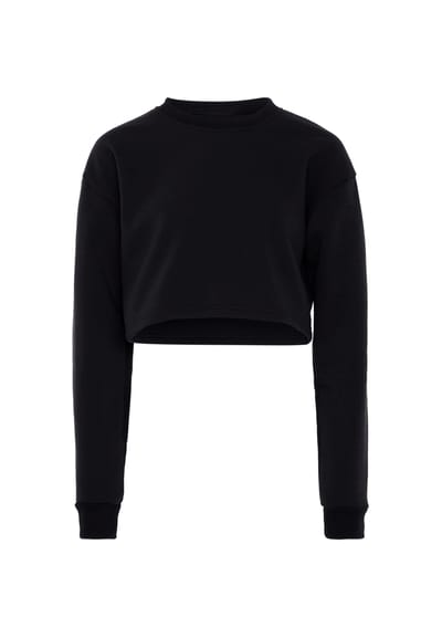 Mymo Sweatshirt Dames zwart