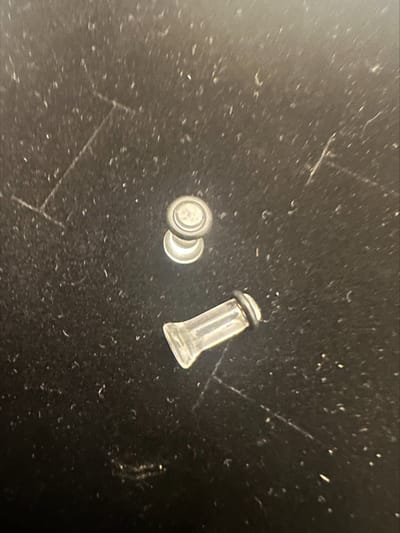 Piercing ear plug hoornvorming 6G 4.1 mm transparant | Make up | Parfum | Moederdag | Verjaardagscadeau| Cadeautje| Valentijnsdag| Kado | sieraden | vaderdag | oorbellen | oorsieraden