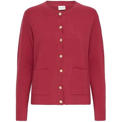 Vrouwen cardigan van viscose en polyester Pulz Jeans Sara